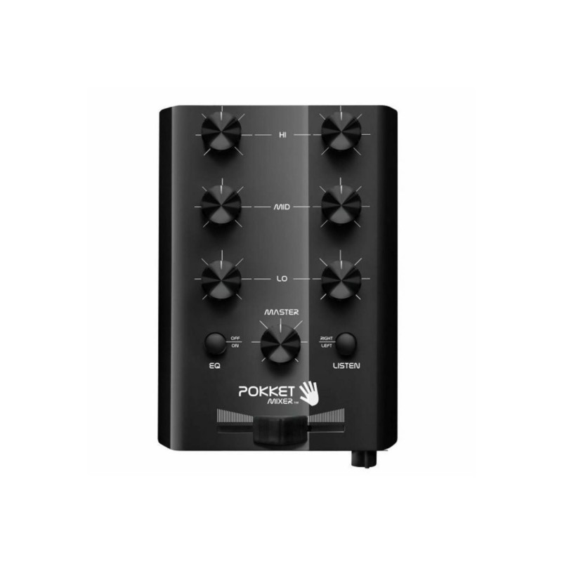 Mini Dj Mixer Pokket Mixer, Midnight Black