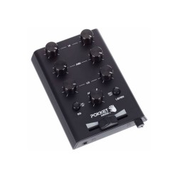 Mini Dj Mixer Pokket Mixer, Midnight Black
